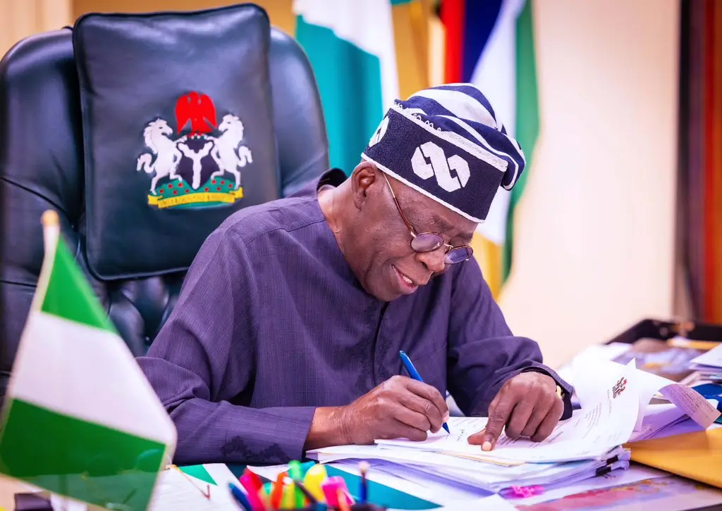 president tinubu signing 50k fg grant