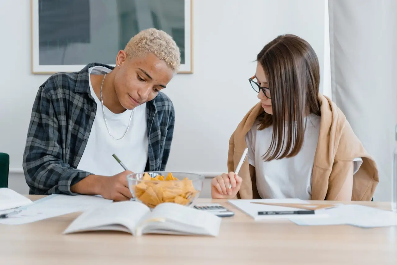 Zhejiang Normal University Scholarship man-and-a-woman-studying-together